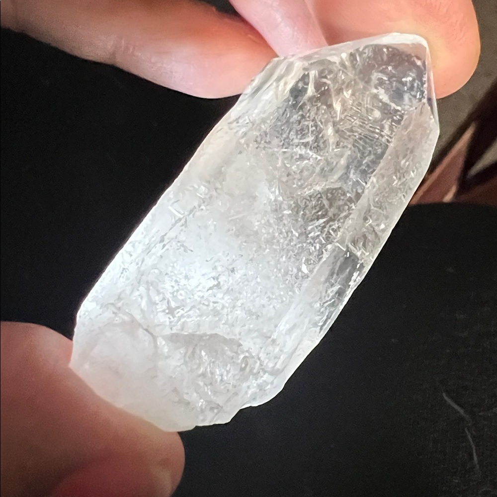 Clear Quartz Point Crystal - Picture 2 of 3